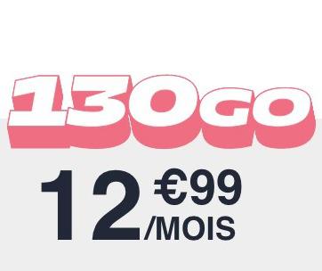 12.99欧130G套餐