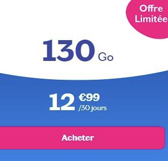 12.99欧130GB套餐