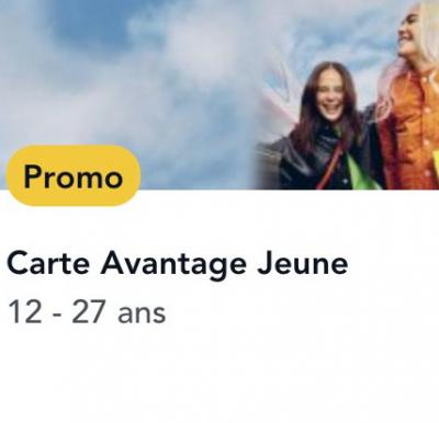 Carte Avantage Jeune