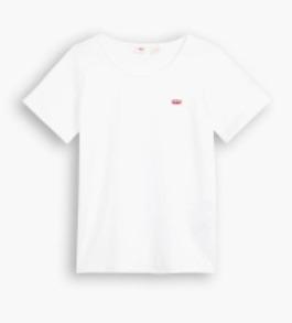 经典小Logo白T