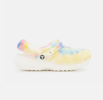 crocs彩色凉鞋