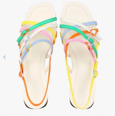 CAMPER彩色拖鞋