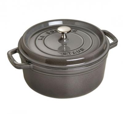 Staub大象灰24cm珐琅锅