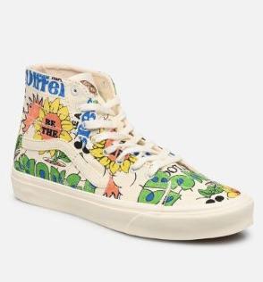 Vans手绘高帮鞋