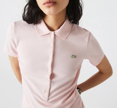 女士粉色Polo