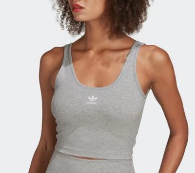 Adidas灰色背心