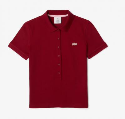 酒红色Polo