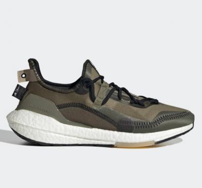 军绿色ULTRABOOST 21 X PARLEY