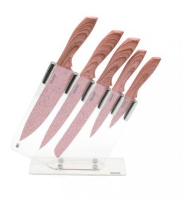 樱花粉刀具5件套