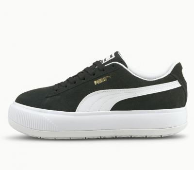 黑色白标Suede 