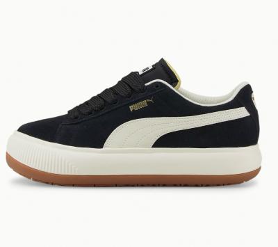 黑色棕底Suede