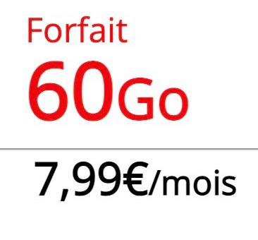 7.99欧 60G套餐