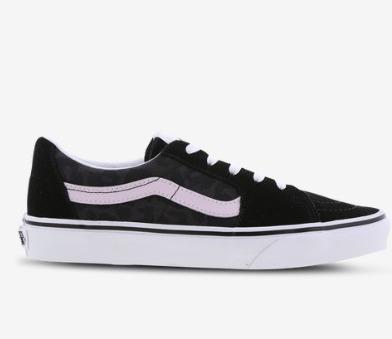 vans豹纹帆布鞋