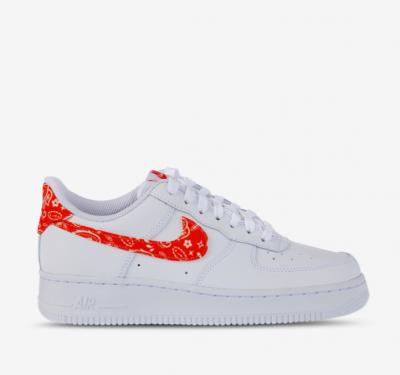 Air Force 1橘腰果花