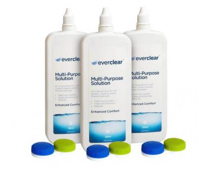 everclear去蛋白护理液x3