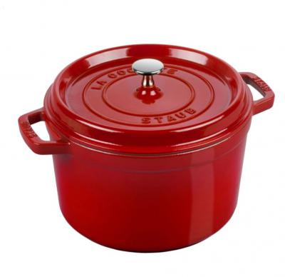 Staub珐琅锅24cm经典红