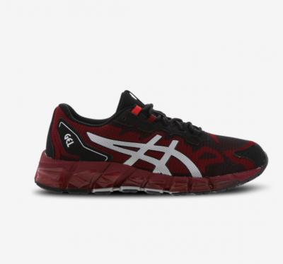 ASICS黑红运动鞋