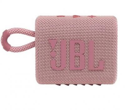 粉色JBL GO3音响