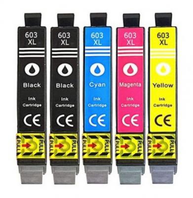 EPSON 603XL MULTIPACK - 5 个大容量墨盒