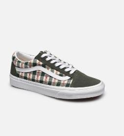 Vans格纹帆布鞋