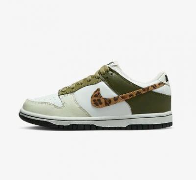 Nike Dunk豹纹