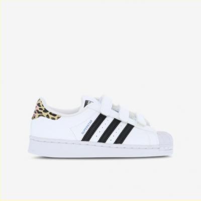 adidas Superstar 豹纹尾