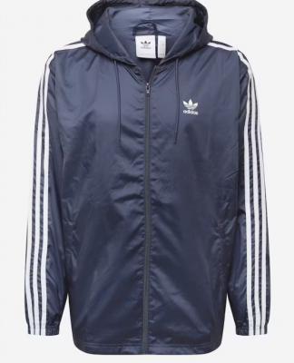 Adidas深蓝色jacket