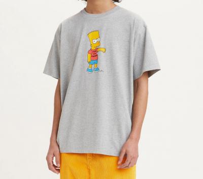 The Simpsons™ x Levi’s® 灰色T恤