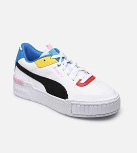Puma拼色板鞋