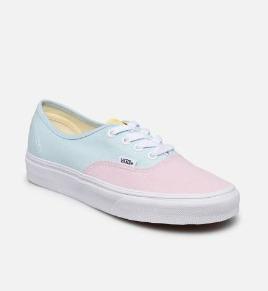 Vans拼色帆布鞋