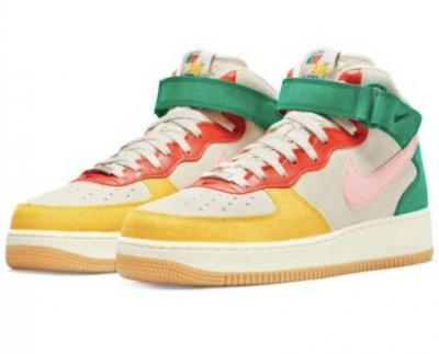 耐克彩色 Air Force 1 mid