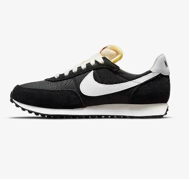 黑白Nike Waffle Trainer 2