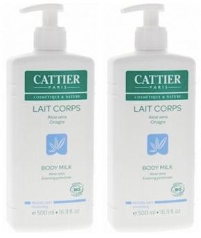 Cattier芦荟+月见草保湿身体乳*2