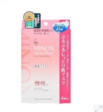 Minon保湿面膜4片