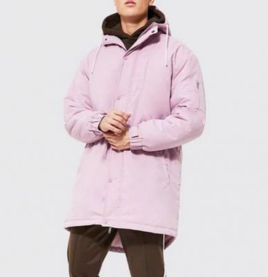 浅紫色棉服