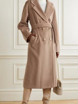 Maxmara 羊绒混纺大衣