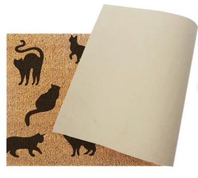 米色椰子猫咪脚垫 40x80cm