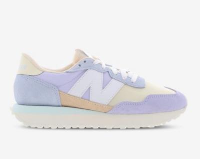 NB 237浅紫配色运动鞋