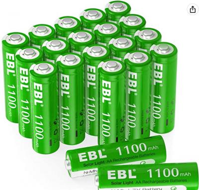 EBL 1.2V 可充电 AA 电池 20枚