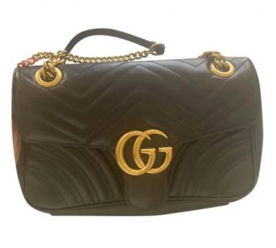 GUCCI黑色GG Marmont