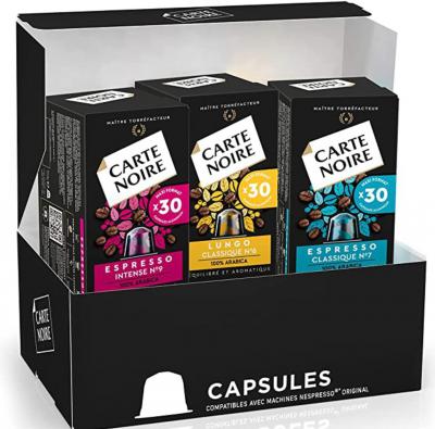 Carte Noire咖啡90粒