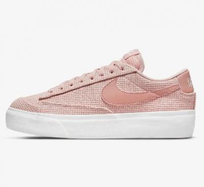 Nike Blazer Low Platform粉色