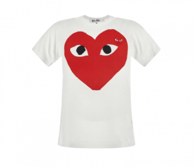 CDG PLAY爱心T恤