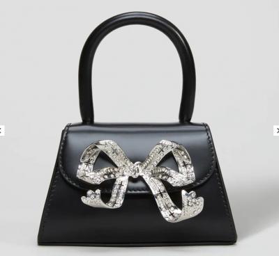 黑色The Bow Bag Mini