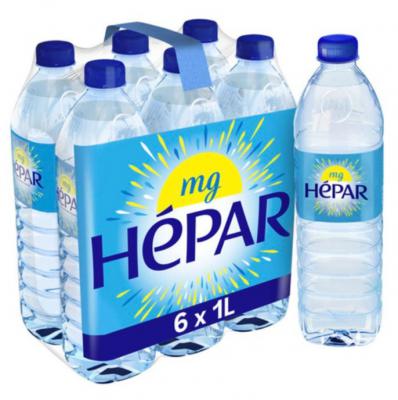 Hepar矿泉水6x1L