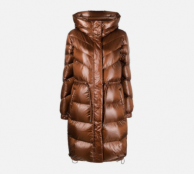 Woolrich栗子色Aliquippa长款羽绒服