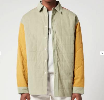 拼接棉服