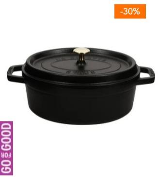 STAUB黑色珐琅锅 37cm