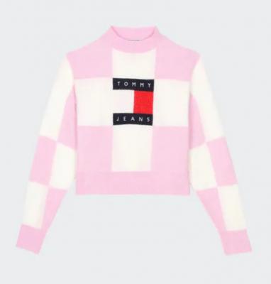 Tommy Jeans粉色针织