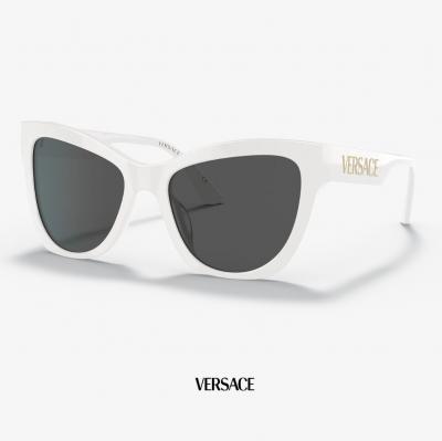 Versace白色墨镜